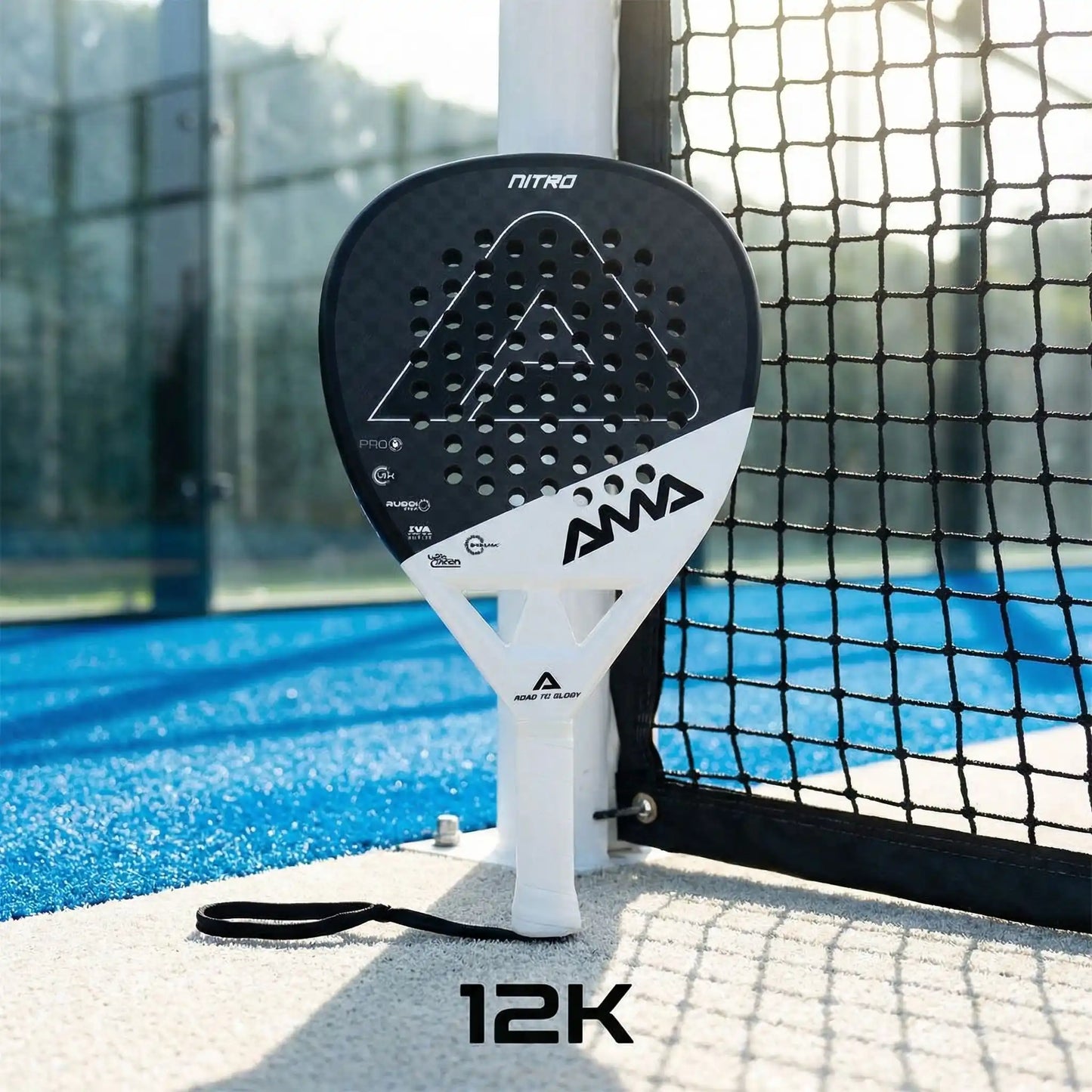 Raquettes padel blanche 12K