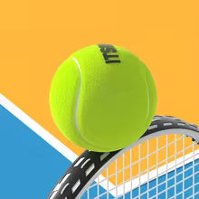 Balles de tennis sur cadre raquette