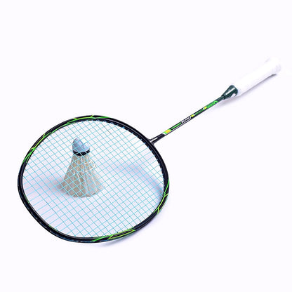 Raquette badminton bleu vert