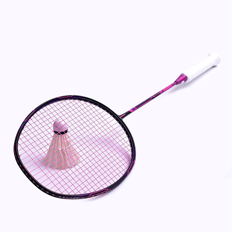 Raquette badminton rose rose