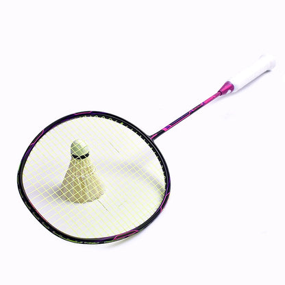 Raquette badminton rose vert