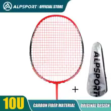 Raquette badminton | Carbone ultra légère