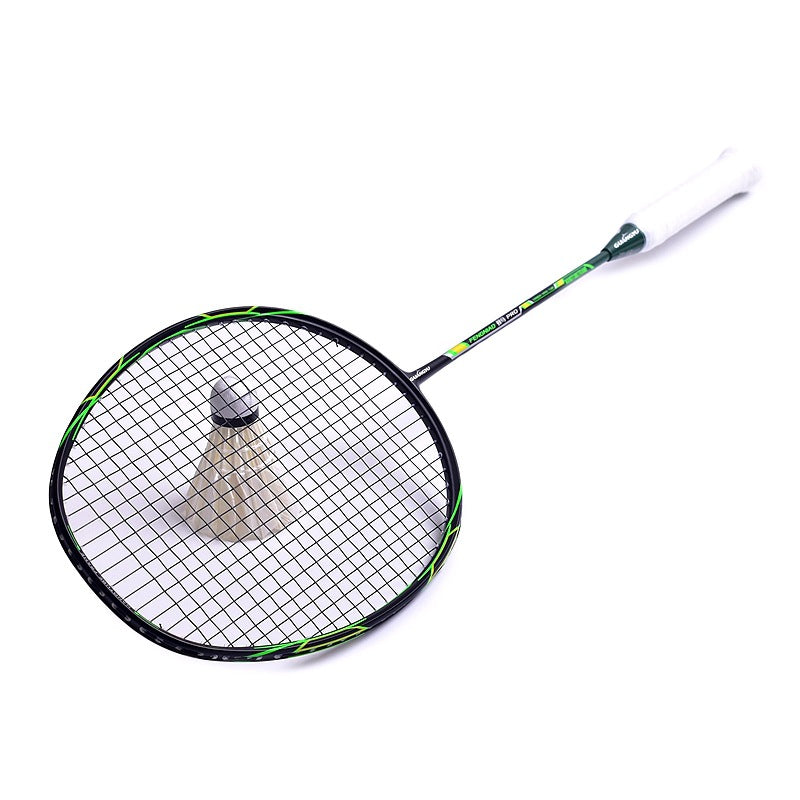 Raquette badminton vert noir