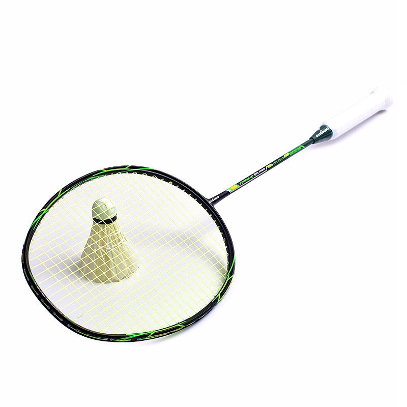 Raquette badminton verte