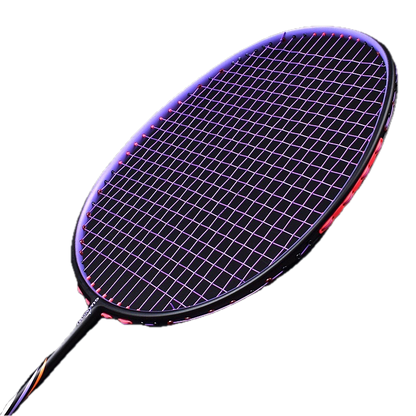 Raquette de badminton mauve