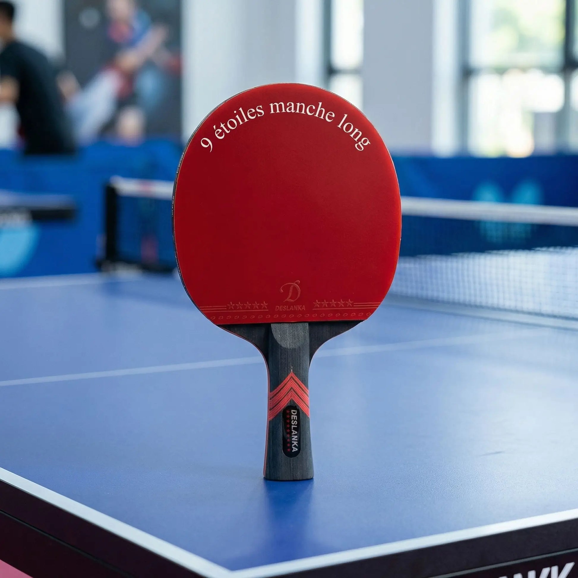 Raquette de ping pong 9 etoiles manche long