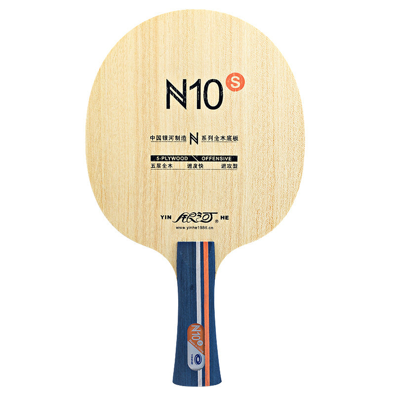 Raquette de ping pong bois poignee large