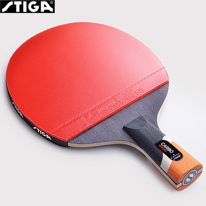 Raquette de ping pong manche court