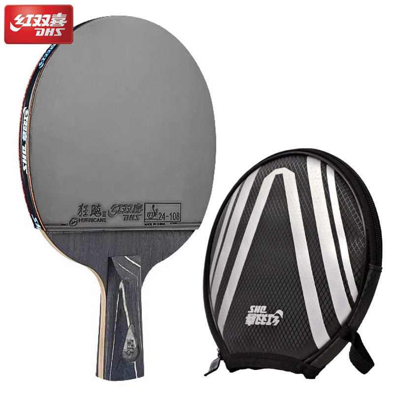 Raquette de ping pong noire