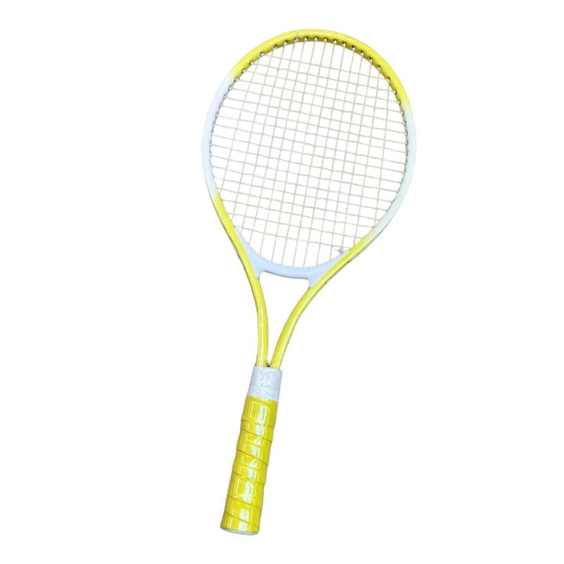 raquette de tennis jaune
