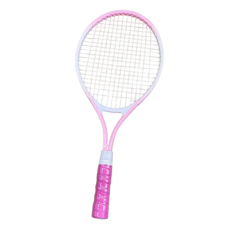 Raquette de tennis rose