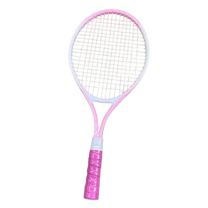 Raquette de tennis rose