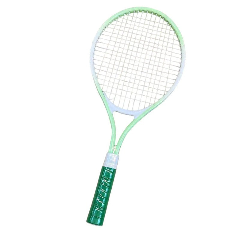 Raquette de tennis verte