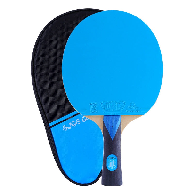 Raquette ping pong bleue