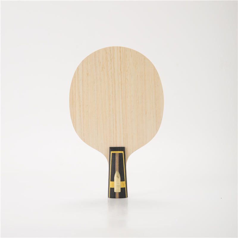 Raquette ping pong bois manche court