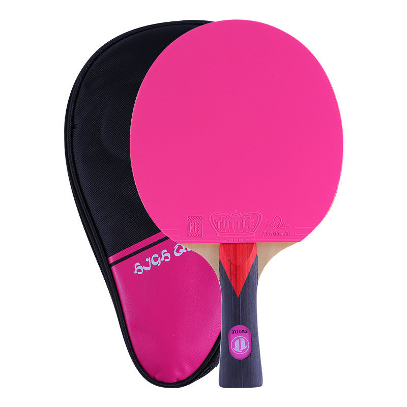 Raquette ping pong rose