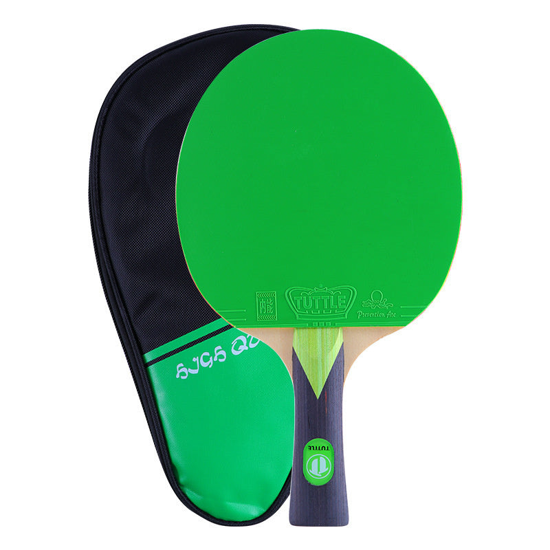 Raquette ping pong verte