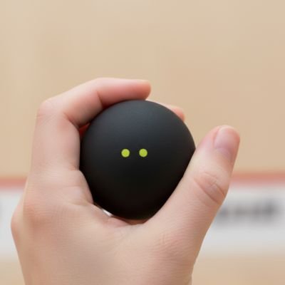 Balle de squash​ points jaunes