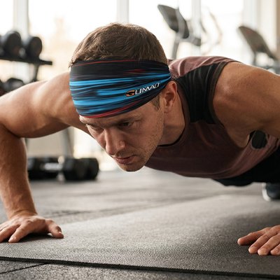 Bandeau sport​ homme absorbant