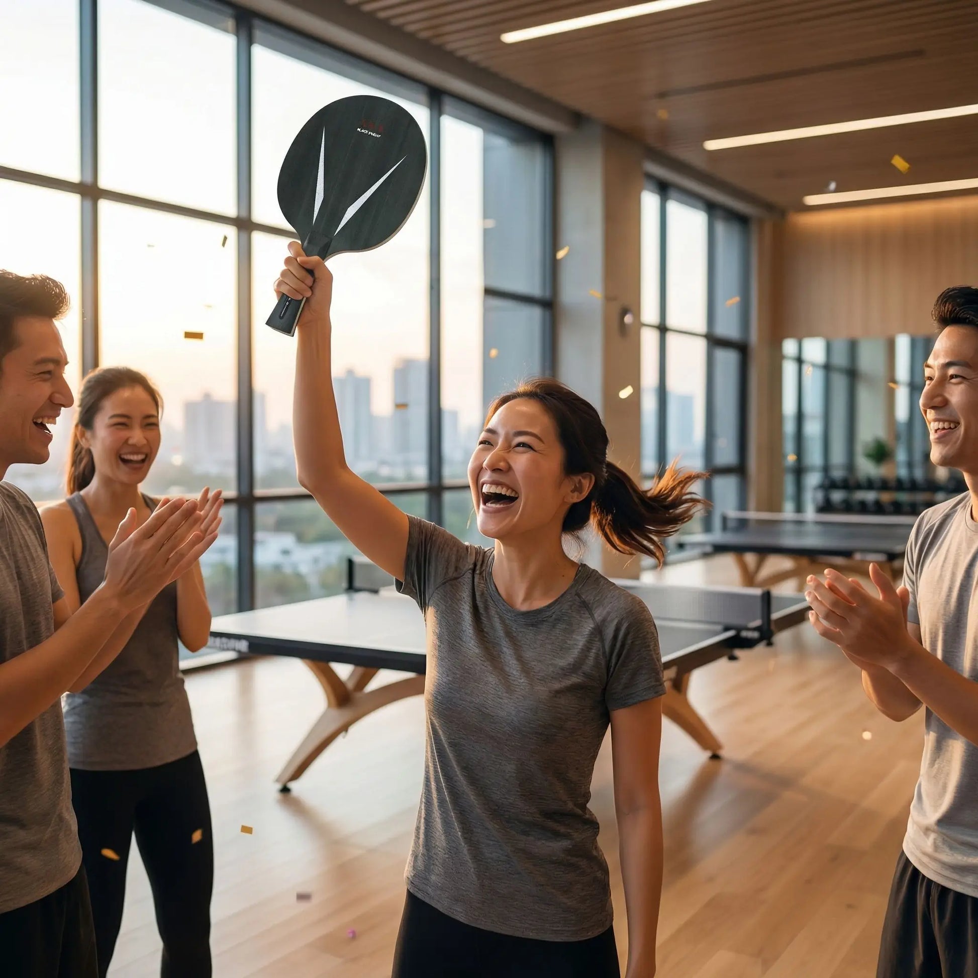 celebration raquette de ping pong
