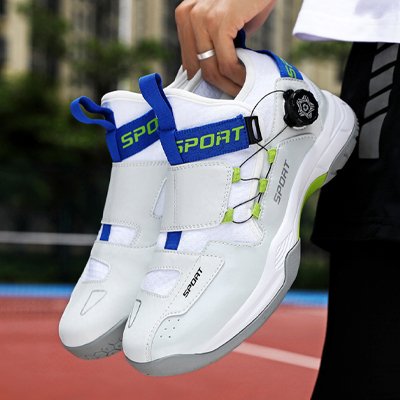 Chaussure badminton homme​ bleue
