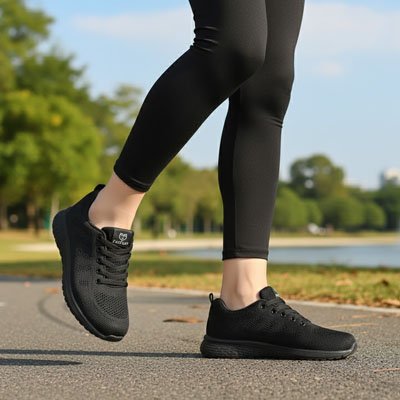 Chaussure de running femme noire