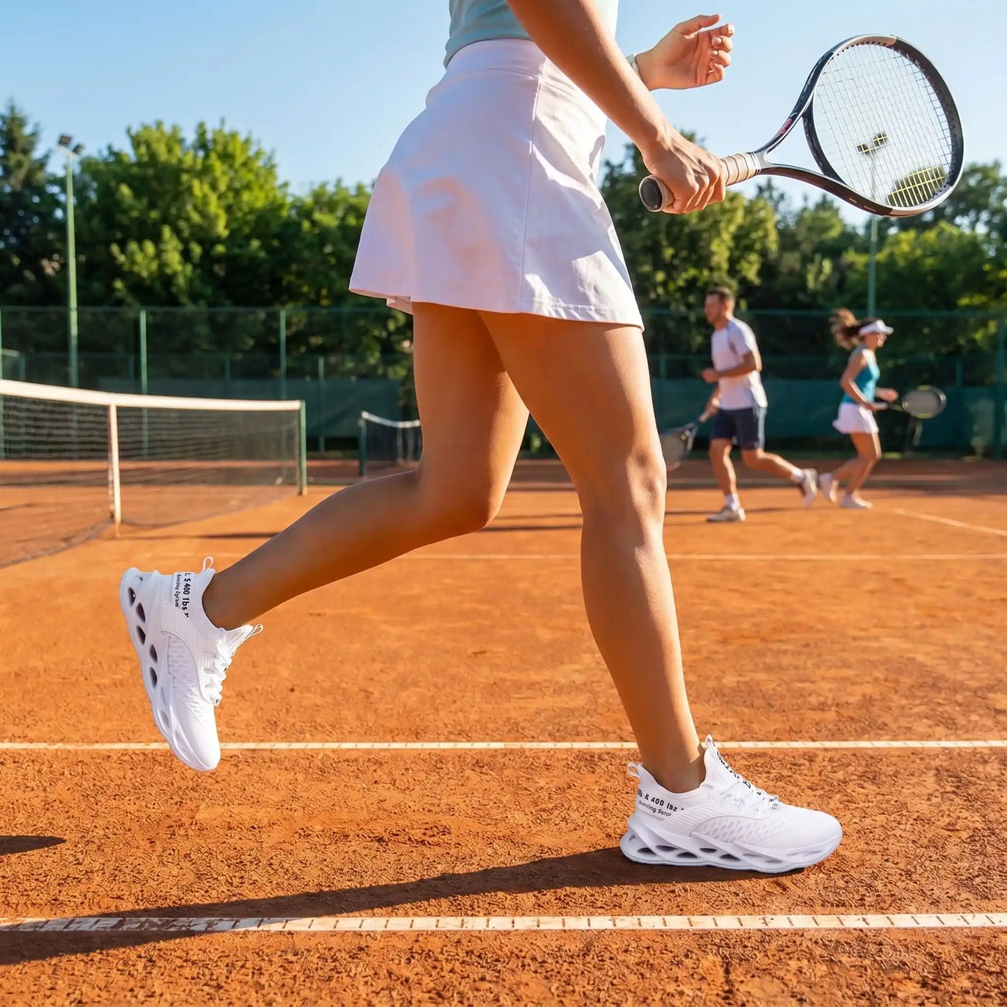 Chaussure de tennis blanche