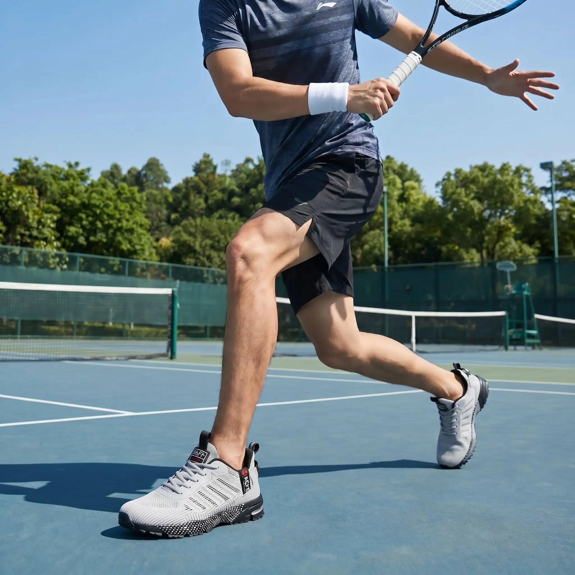 chaussure tennis homme grise