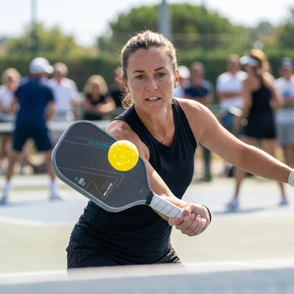 Coup gagnant avec raquette pickleball