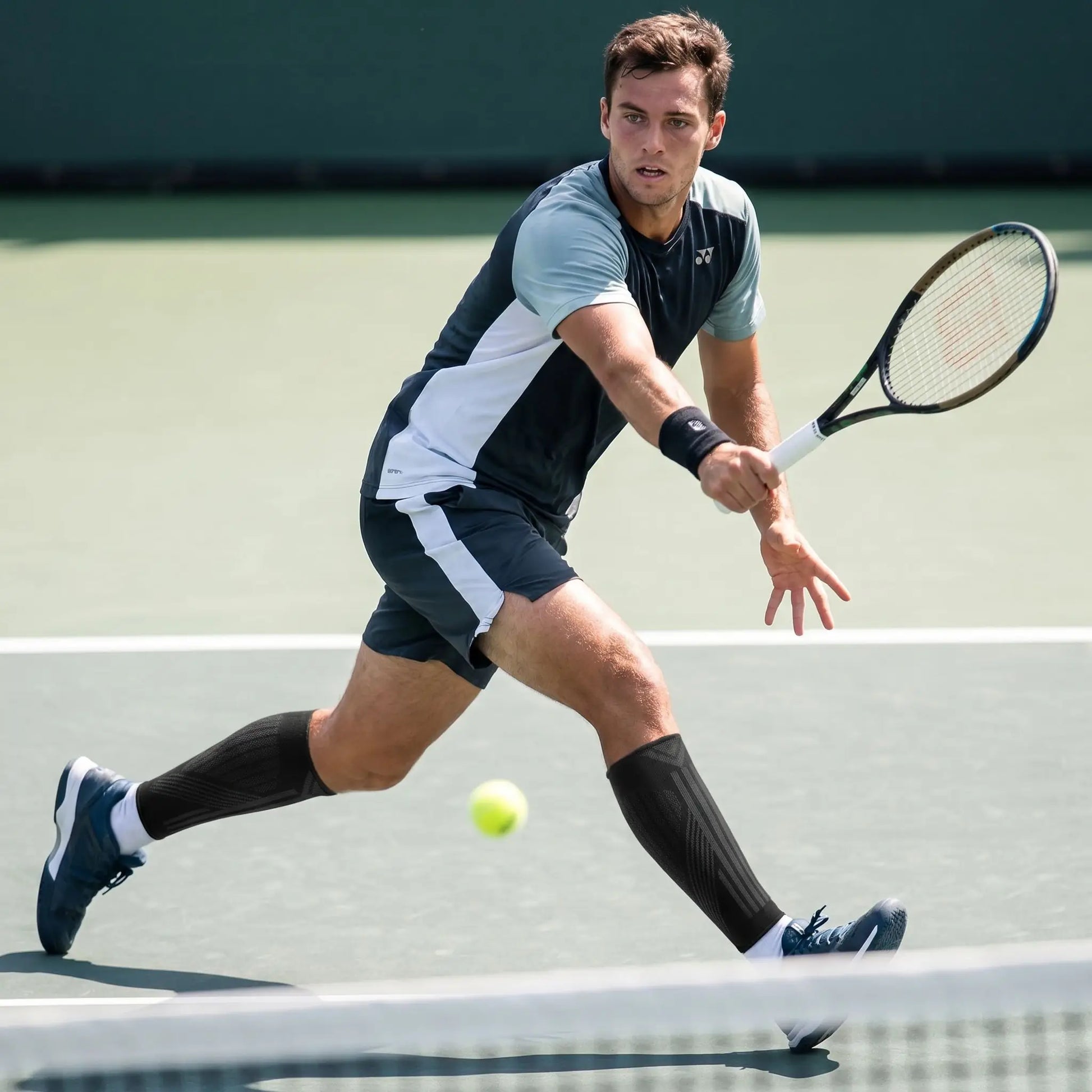 Manchon de compression mollet tennis