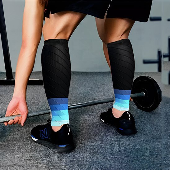 Manchon de compression mollet