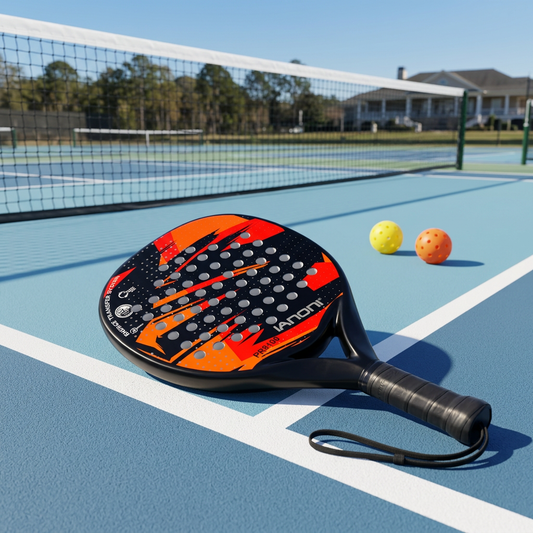 Padel raquette rouge puissante