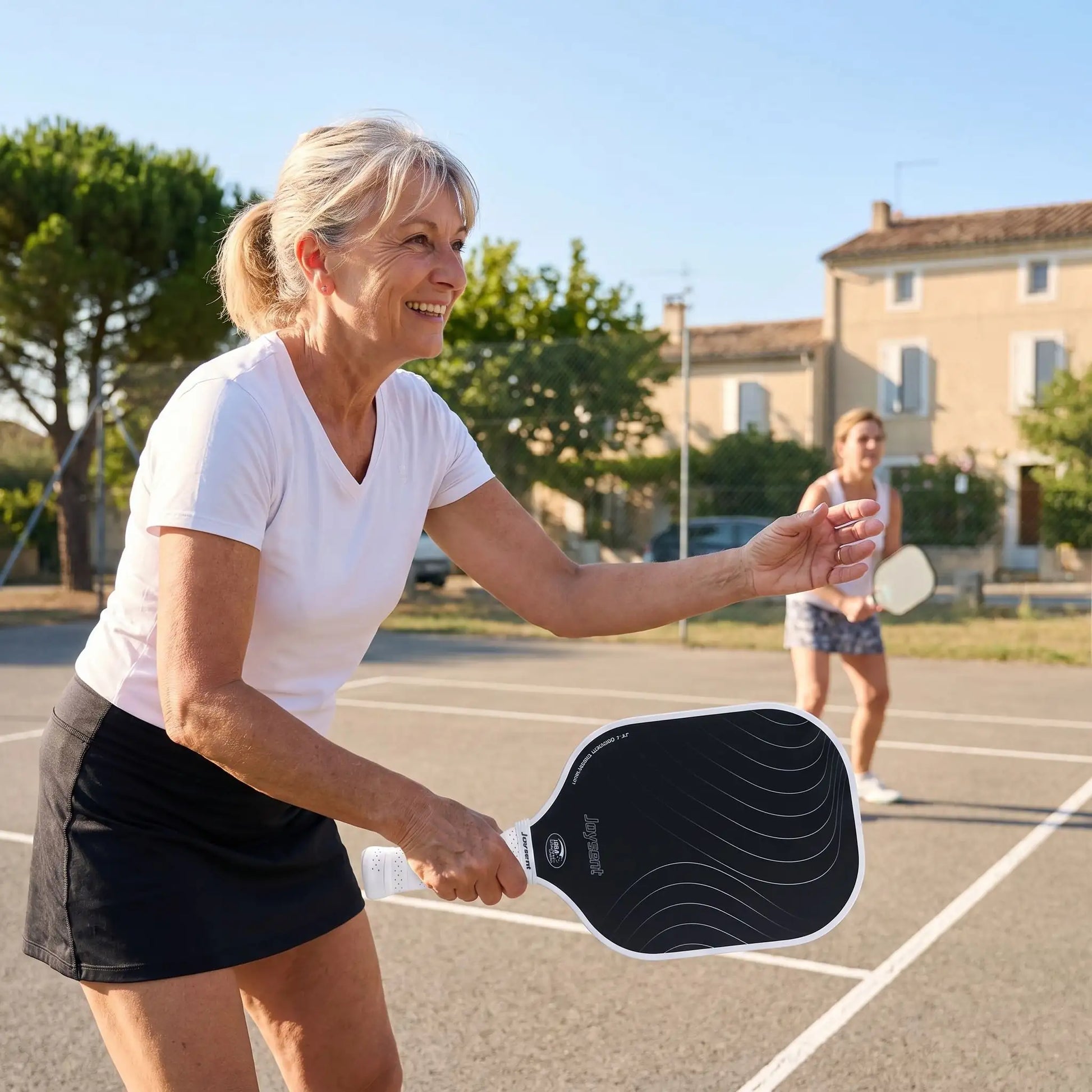 Raquette pickleball blanche