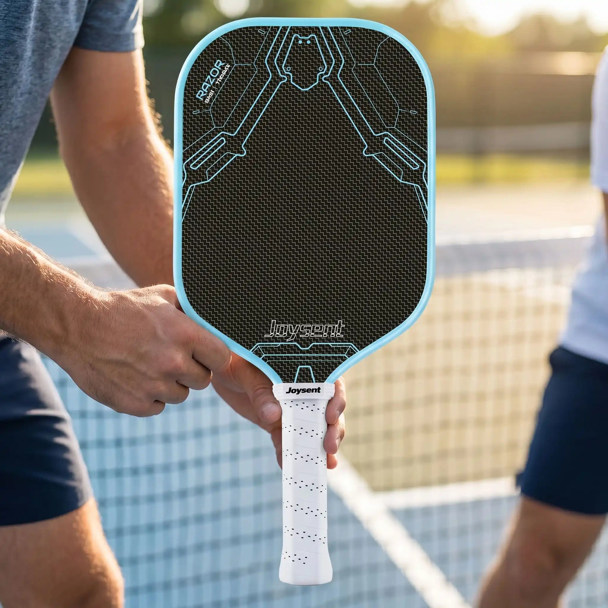 raquette pickleball bleue