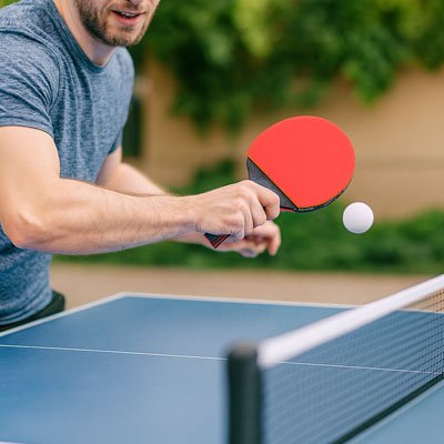 Raquette tennis de table legere