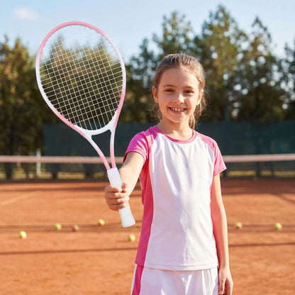 Raquette tennis enfant design ergonomique