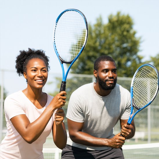 Raquettes de tennis confort