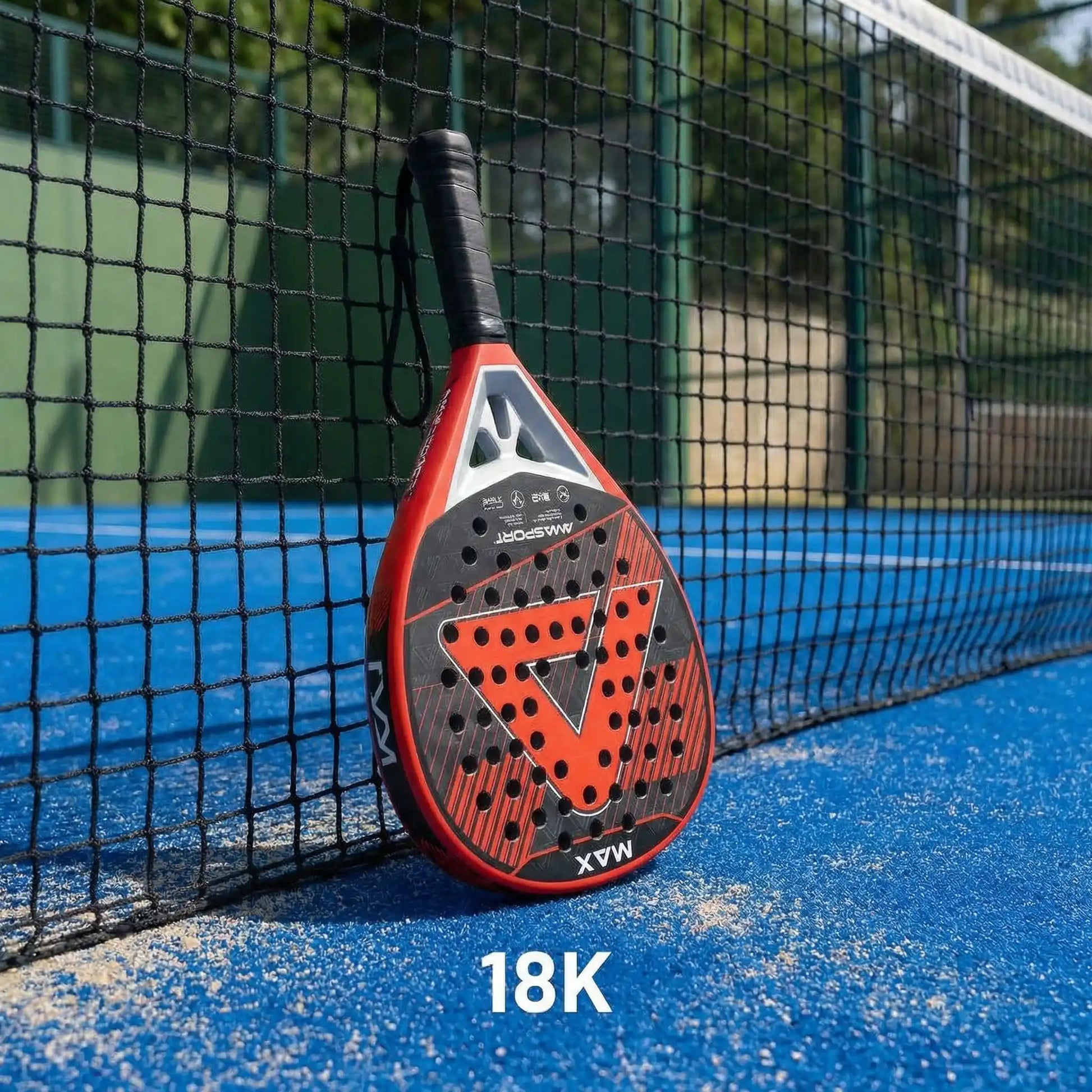 raquettes padel rouge 18K