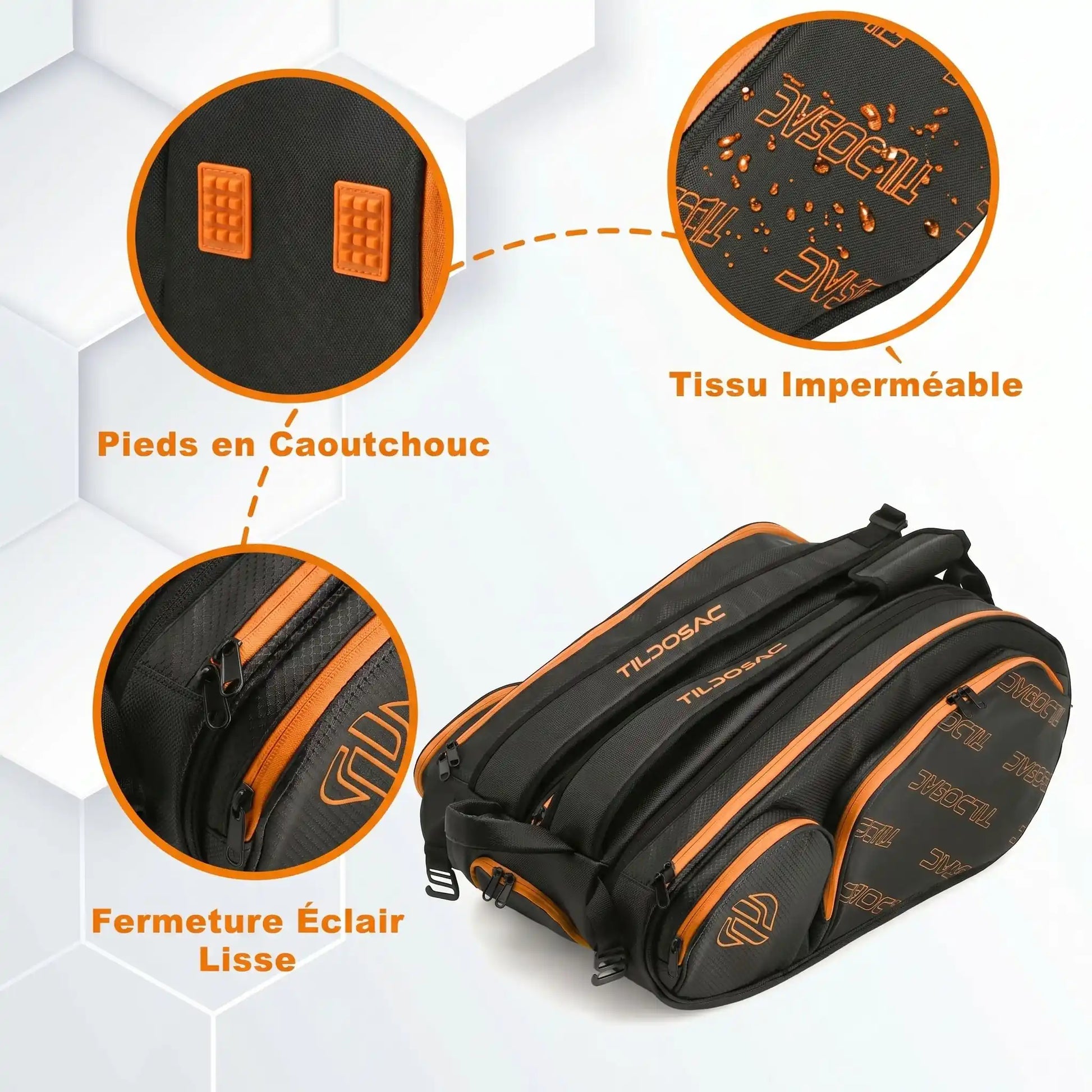 Sac de padel caractéristiques