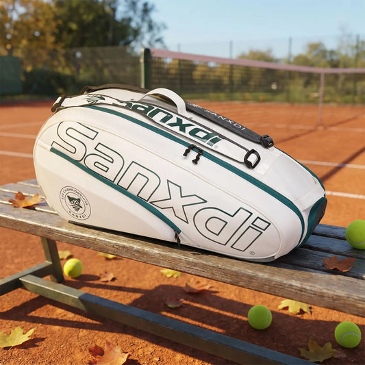 Sac de tennis blanc